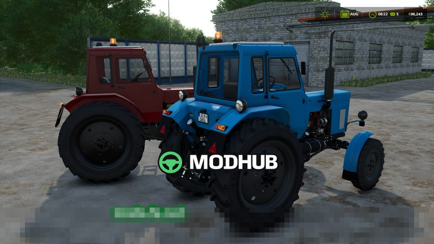 Mod na traktory MTZ 80 do Farming Simulator 25 - Zrzuty ekranu