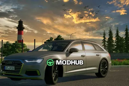 Автомобіль Audi A6 Avant 2020 V1.0 для FS25
