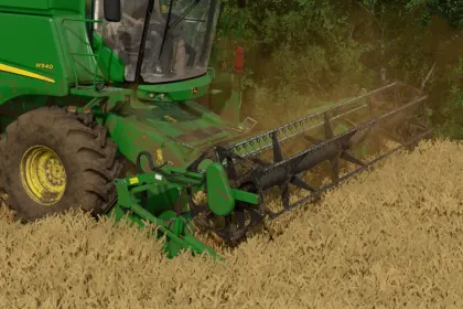 Пак причіпів і жаток John Deere 600R для Farming Simulator 25 — 3