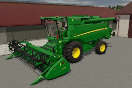 Пак причіпів і жаток John Deere 600R для Farming Simulator 25 — 4