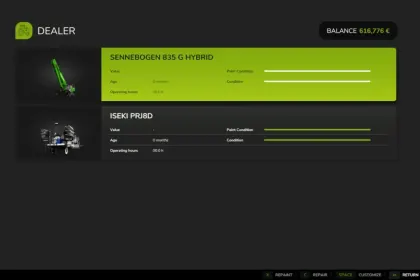 Фермерський автосалон Shop для Farming Simulator 25 — 3