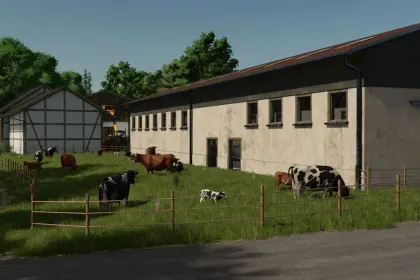 Universelles Farmgebäude-Paket — 26 Gebäude zur Entwicklung der Farm in Farming Simulator 25