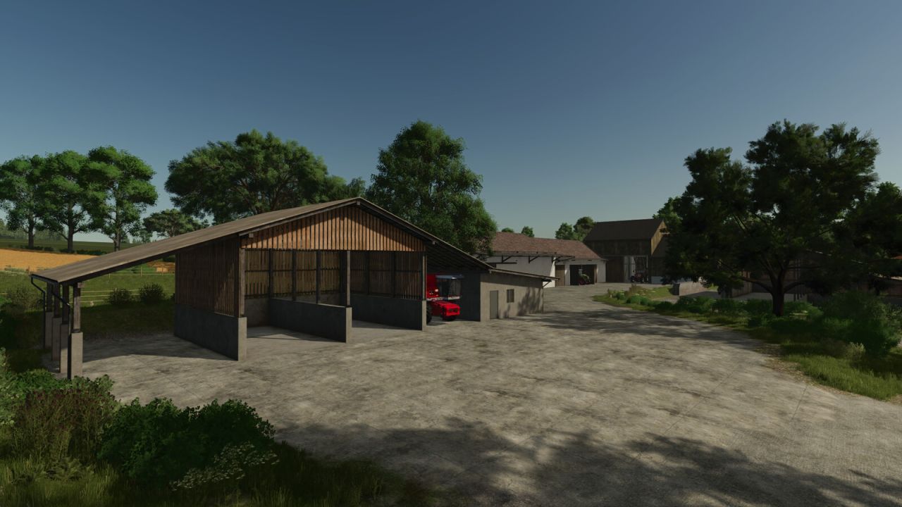 Universelles Farmgebäude-Paket — 26 Gebäude zur Entwicklung der Farm in Farming Simulator 25