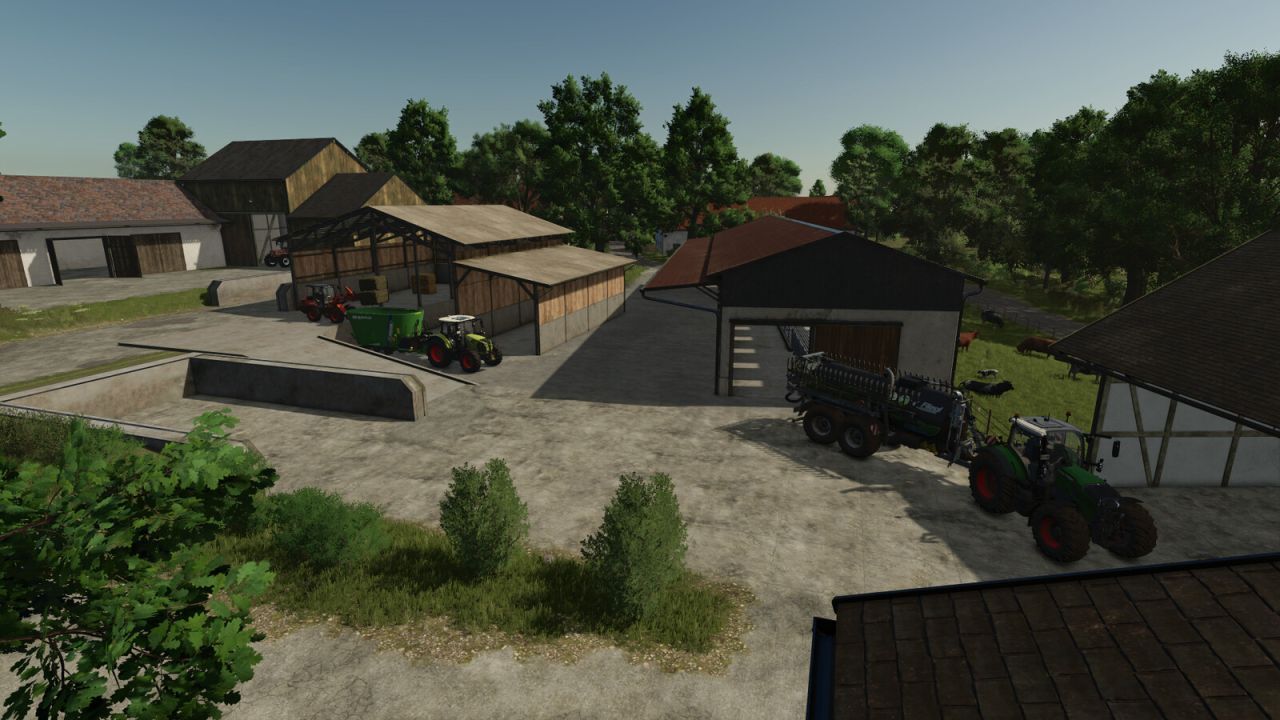 Universelles Farmgebäude-Paket — 26 Gebäude zur Entwicklung der Farm in Farming Simulator 25