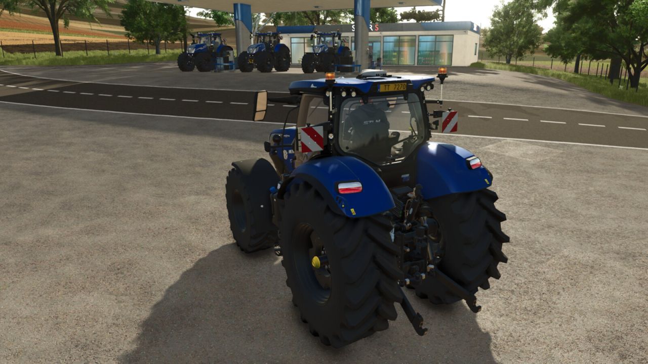 Трактор New Holland T7 LWB Stage IV для Farming Simulator 25