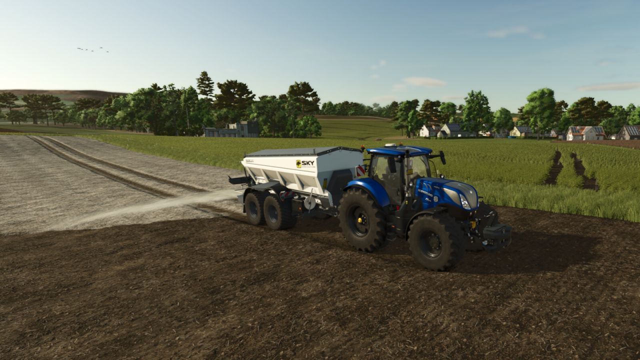 Трактор New Holland T7 LWB Stage IV для Farming Simulator 25