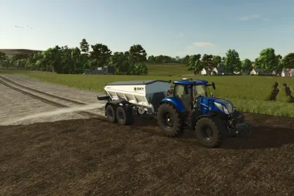 Трактор New Holland T7 LWB Stage IV для Farming Simulator 25 — 3