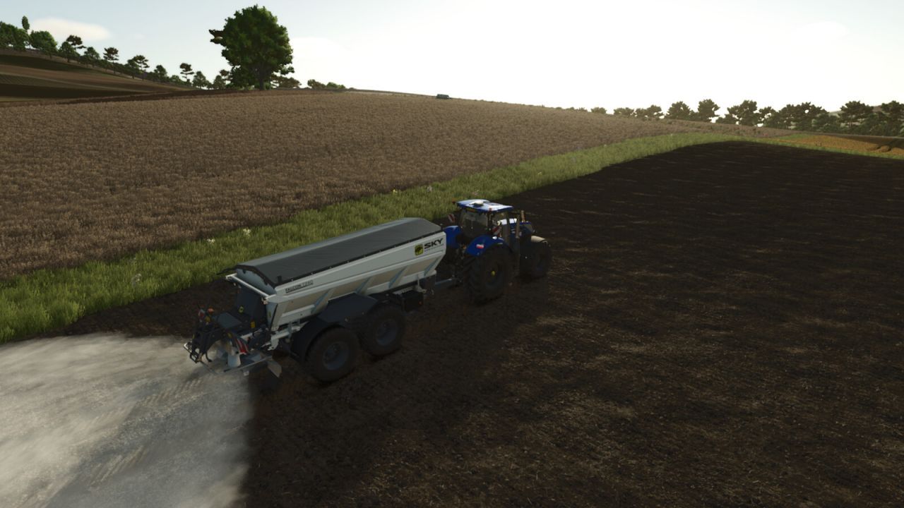 Трактор New Holland T7 LWB Stage IV для Farming Simulator 25