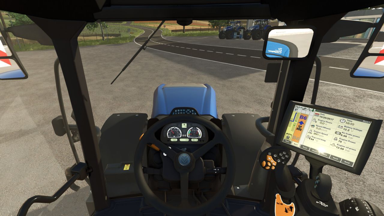 Трактор New Holland T7 LWB Stage IV для Farming Simulator 25