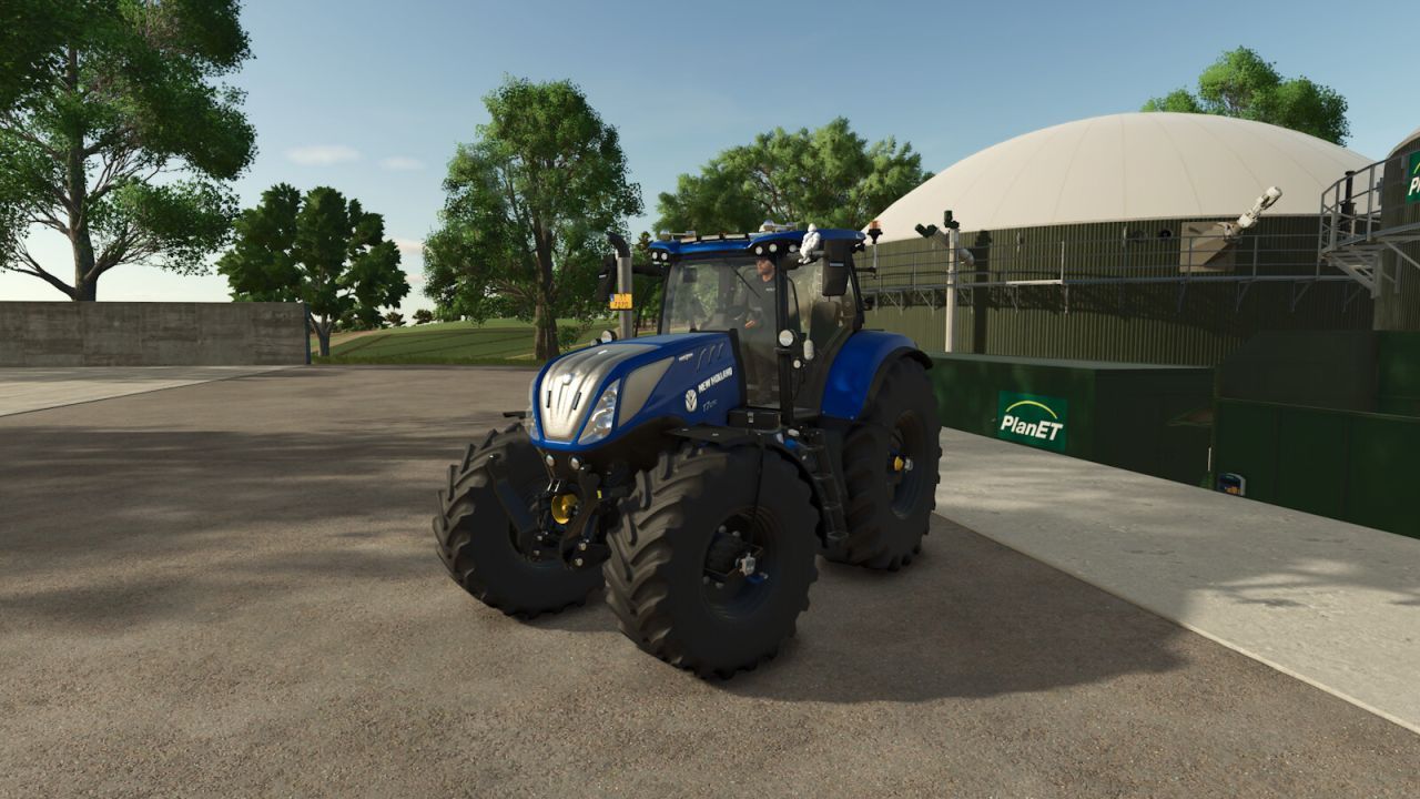 Трактор New Holland T7 LWB Stage IV для Farming Simulator 25