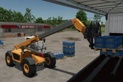 Телескопічний навантажувач Liebherr TL 436-7 для Farming Simulator 25 — 2