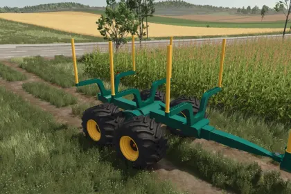 Причіп-лісова платформа Lizard LogFlex для Farming Simulator 25