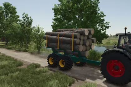Причіп-лісова платформа Lizard LogFlex для Farming Simulator 25 — 4