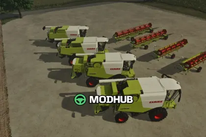 Комбайн CLAAS Lexion 600-700 Series V1.0.1.2 для FS25