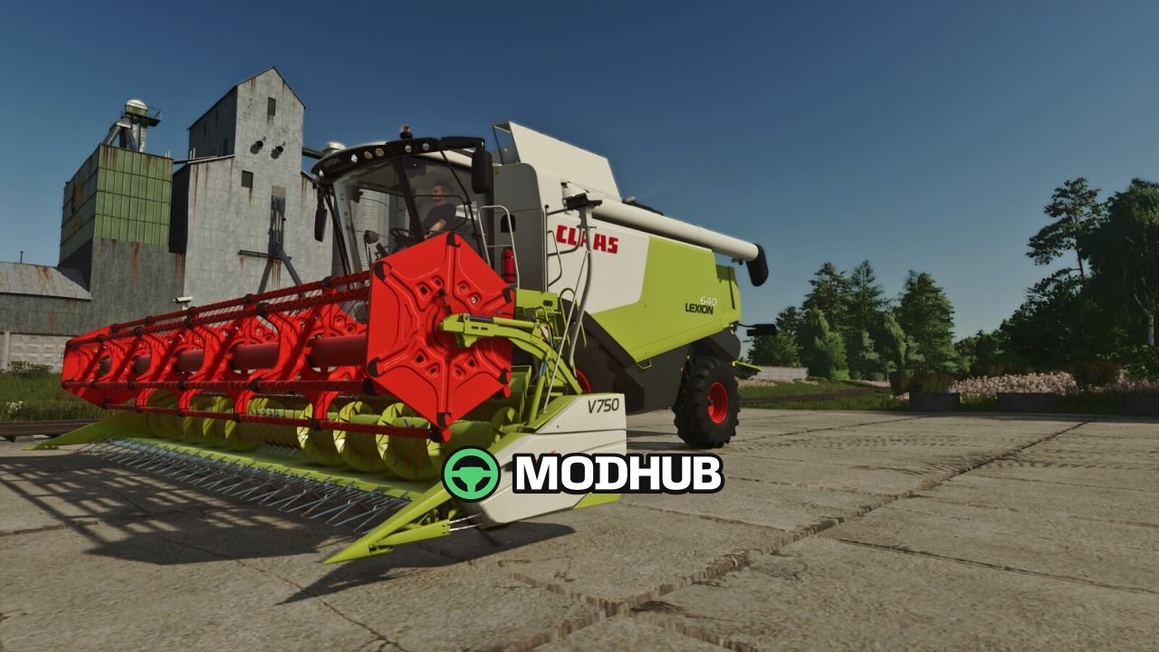 Комбайн CLAAS Lexion 600-700 Series V1.0.1.2 для FS25