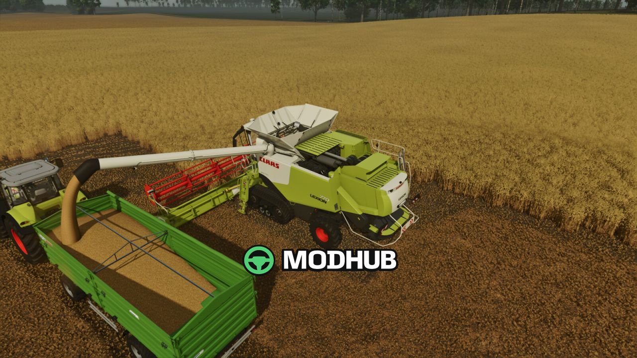 Комбайн CLAAS Lexion 600-700 Series V1.0.1.2 для FS25