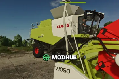 Комбайн CLAAS Lexion 600-700 Series V1.0.1.2 для FS25 — 6
