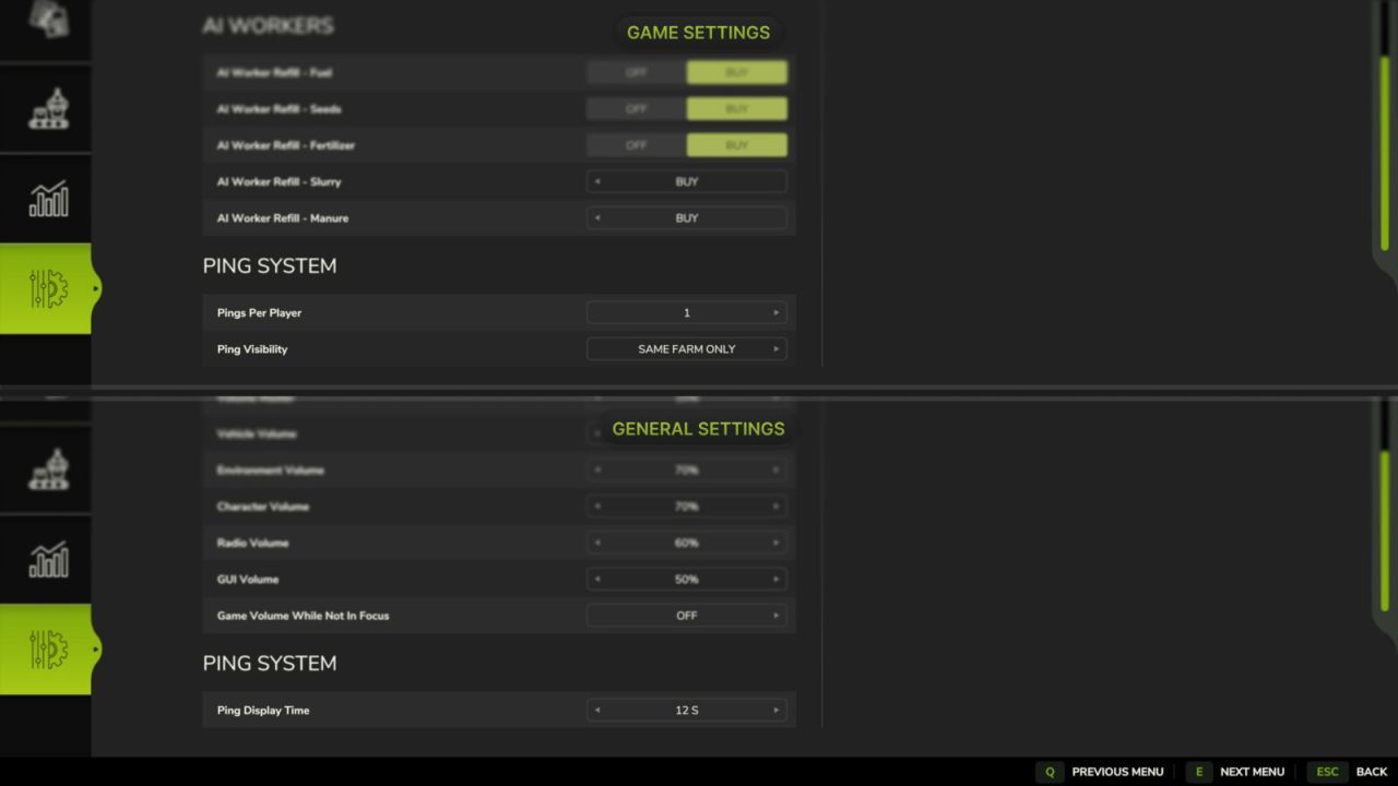 Система пінгів Ping System для Farming Simulator 25