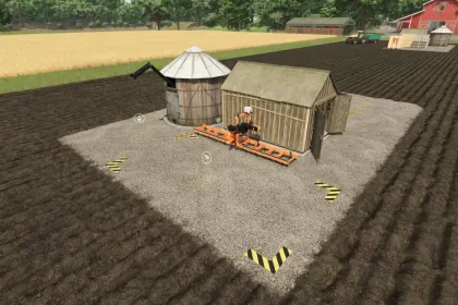 Production site Rusty Building Supply for Farming Simulator 25