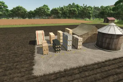 Виробничий майданчик Rusty Building Supply для Farming Simulator 25 — 3