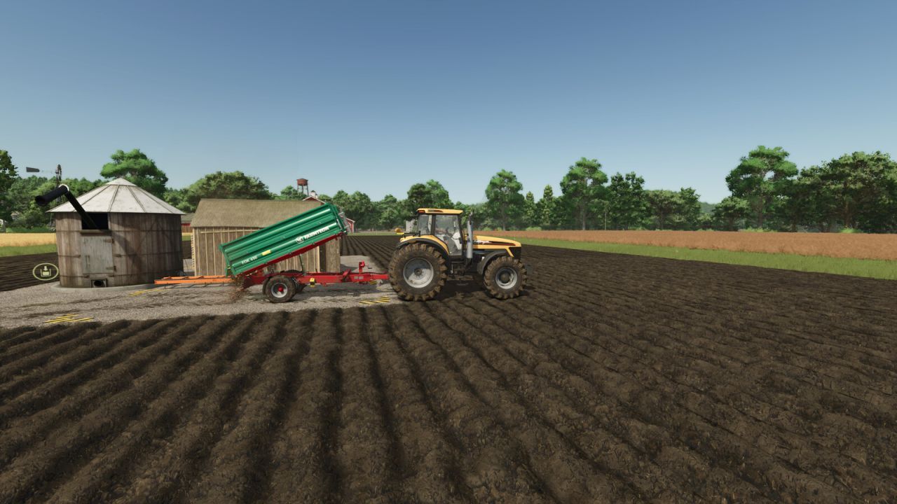 Виробничий майданчик Rusty Building Supply для Farming Simulator 25