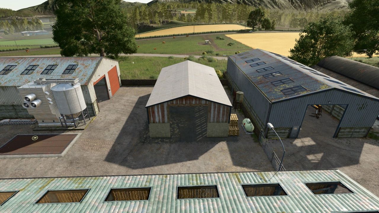 Сарай Old Shed для Farming Simulator 25
