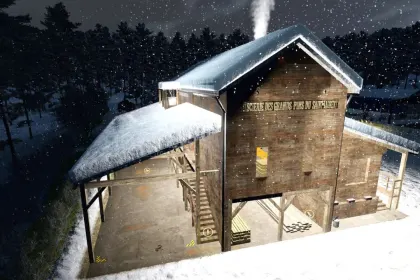 Old Canadian Saw Mill for Farming Simulator 25 — 2