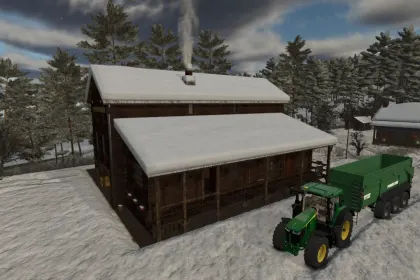Old Canadian Saw Mill for Farming Simulator 25 — 5