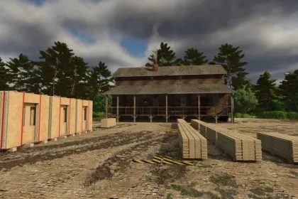 Old Canadian Saw Mill for Farming Simulator 25 — 6