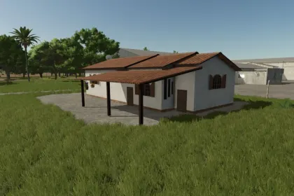 Сільський будинок Arrozeira Border House для Farming Simulator 25