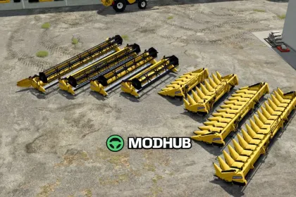 Жниварка New Holland 740CF Flex Headers V1.0.0.1 для FS25 — 6