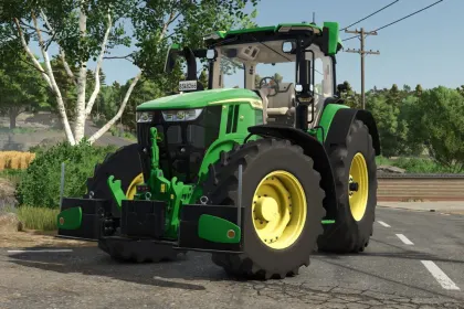 Ефективний AgriBumper для FS25 — Ваги та Захист для Багатьох Тракторів — 1