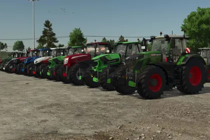 Ефективний AgriBumper для FS25 — Ваги та Захист для Багатьох Тракторів — 5