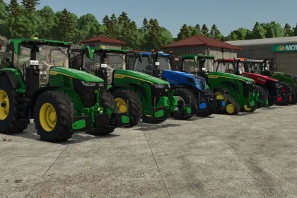 Ефективний AgriBumper для FS25 — Ваги та Захист для Багатьох Тракторів — 6