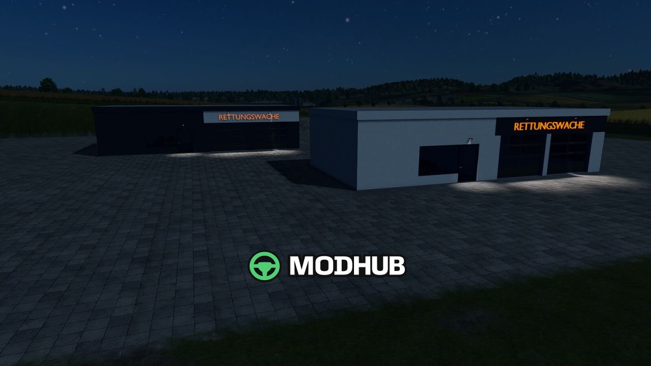 Small Rescue Station V1.0.0.1 for FS25