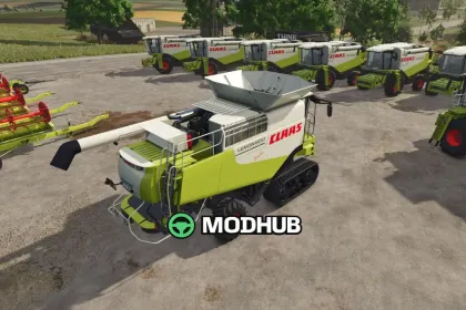 Комбайн CLAAS Lexion 500 Series V1.0.5 для FS25