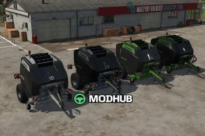 Krone Baler Pack V1.1 für FS25 — 4