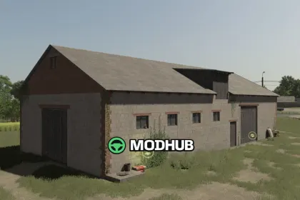 Свинарник для корів з пасовищем Польща V1.0.0.1 для FS25 — 2