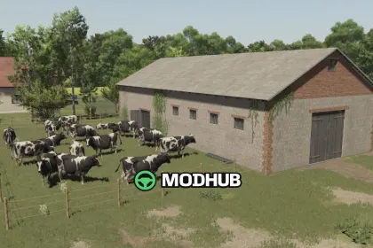 Свинарник для корів з пасовищем Польща V1.0.0.1 для FS25 — 3