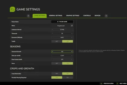 Szybki Wzrost (Fast Growth) dla Farming Simulator 25 — 3–4 Zbiory na Rok — 3