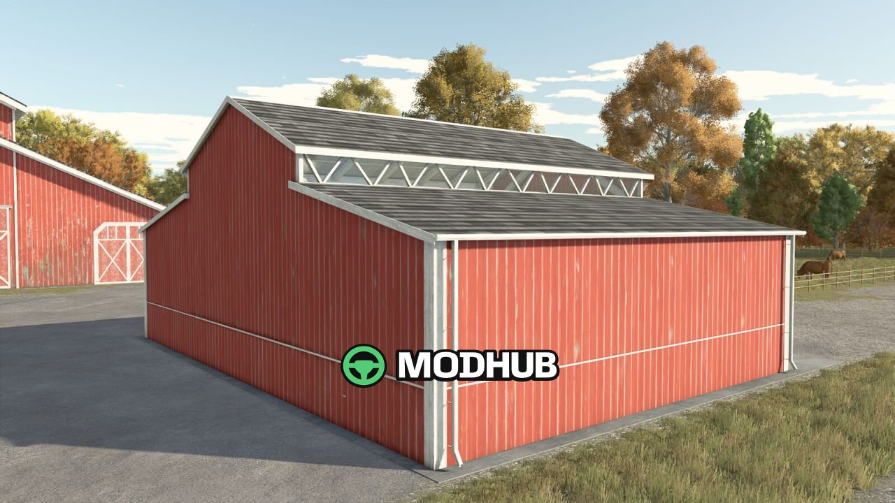 Сарай Basic Garage V1.1.0.1 для FS25