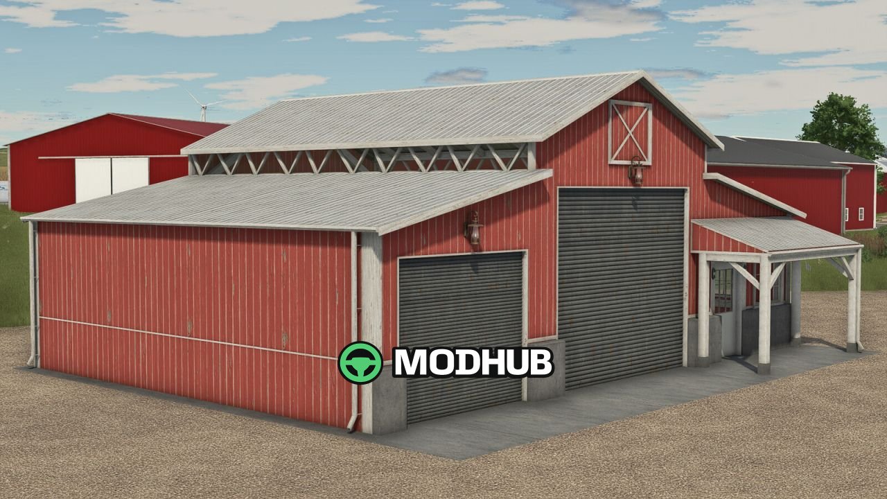 Сарай Basic Garage V1.1.0.1 для FS25