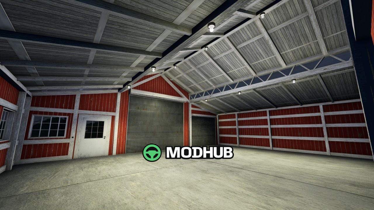 Сарай Basic Garage V1.1.0.1 для FS25