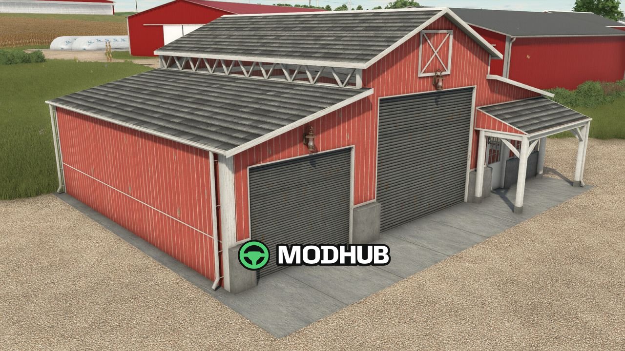 Сарай Basic Garage V1.1.0.1 для FS25