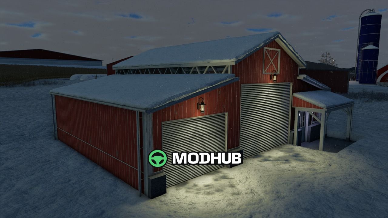 Сарай Basic Garage V1.1.0.1 для FS25