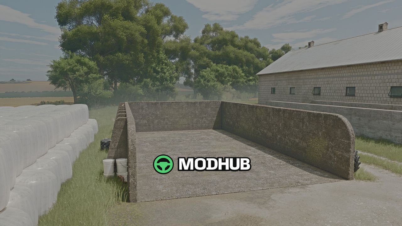 Силос для сіна польський V1.0.0.1 для FS25