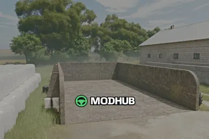 Силос для сіна польський V1.0.0.1 для FS25 — 2