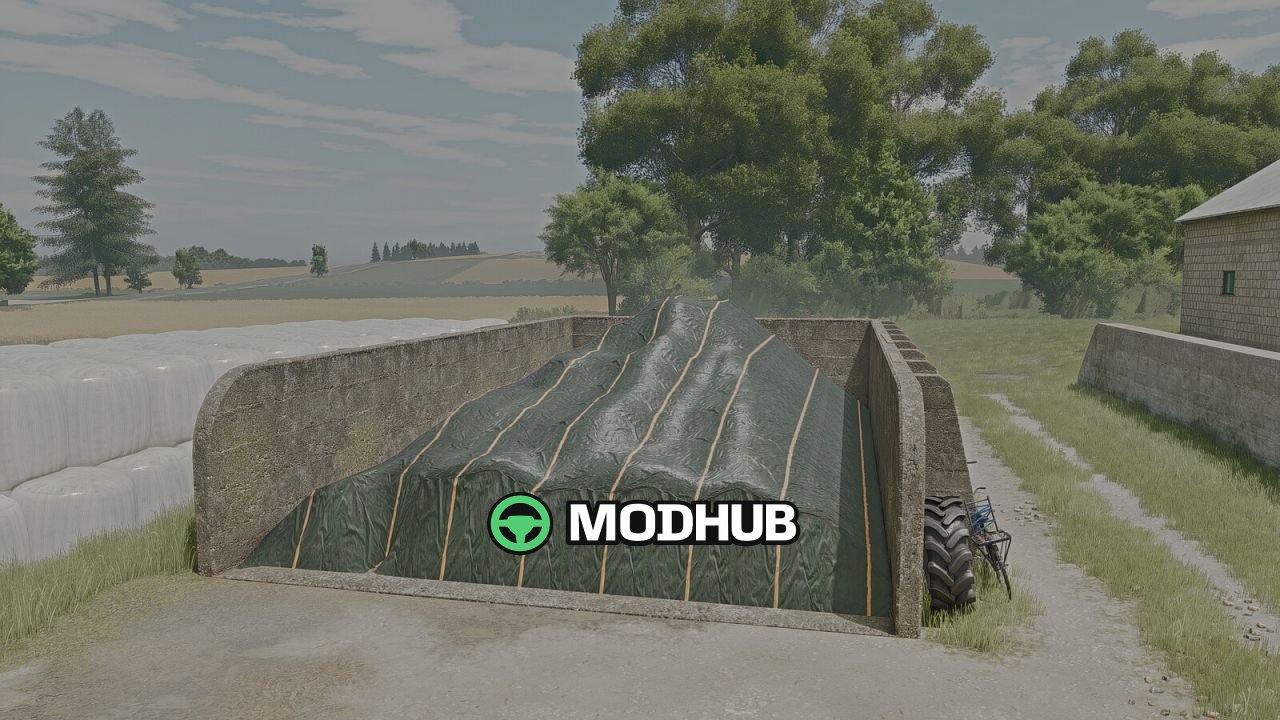 Силос для сіна польський V1.0.0.1 для FS25