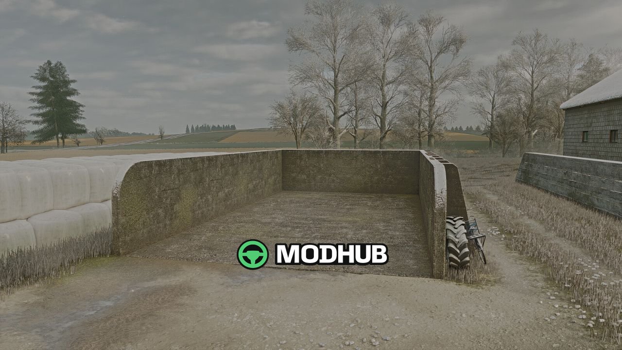 Силос для сіна польський V1.0.0.1 для FS25