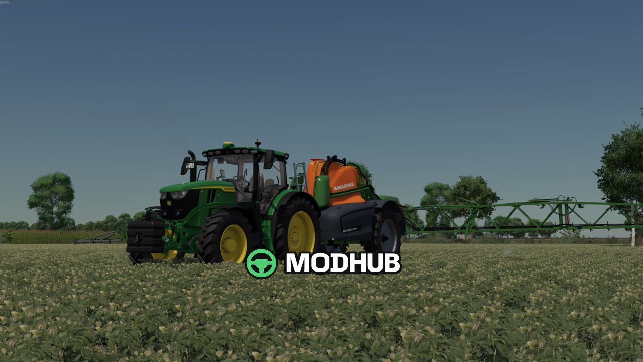 Трактор John Deere 6R 175-215 V1.2.1 для FS25